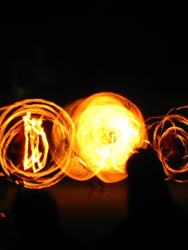 ohnivá show
